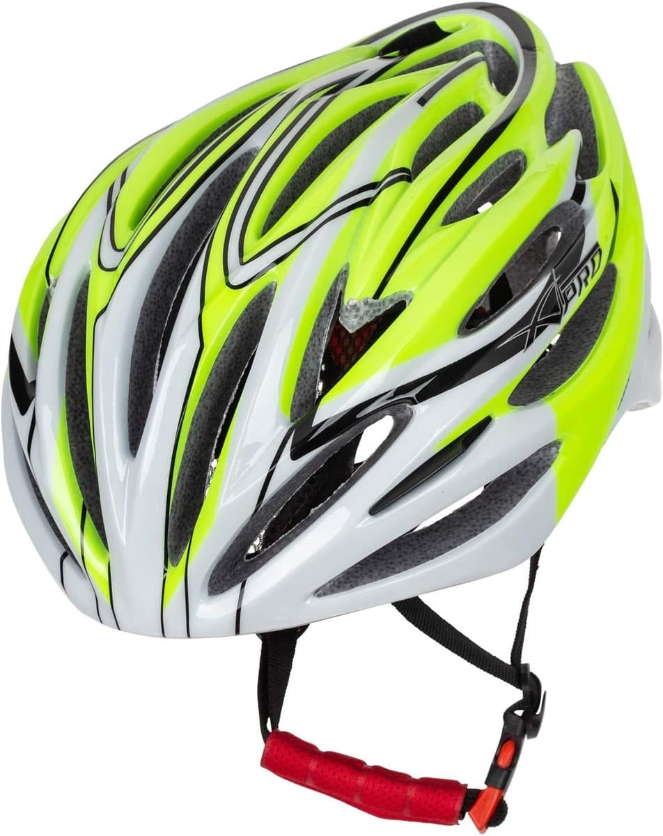 Fietshelm - Veilige helm - Fietstochten - Lichtgewicht verstelbaar - 25x20x20 cm - Geel