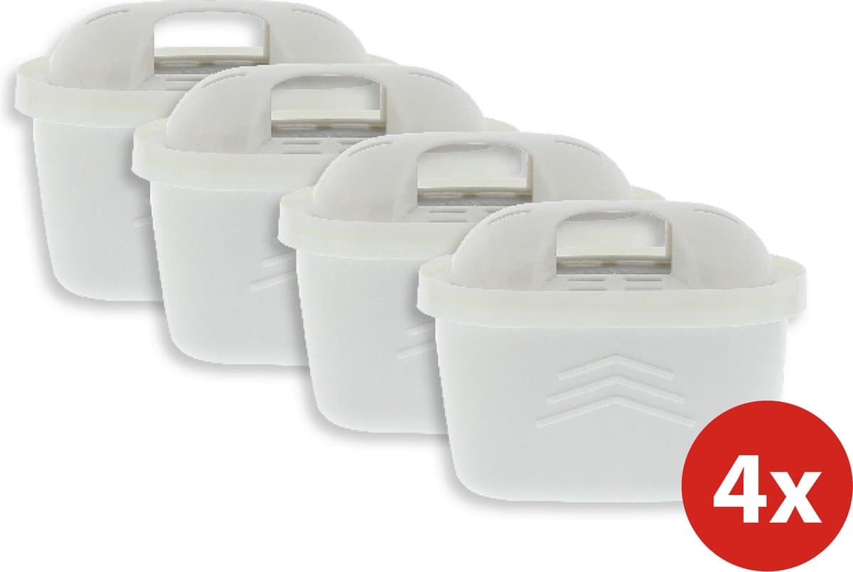 Scanpart waterfilter - Alternatief voor Brita Maxtra+ filterpatronen - Geschikt voor Bosch Tassimo en Philips Senseo Twist - 4 stuks