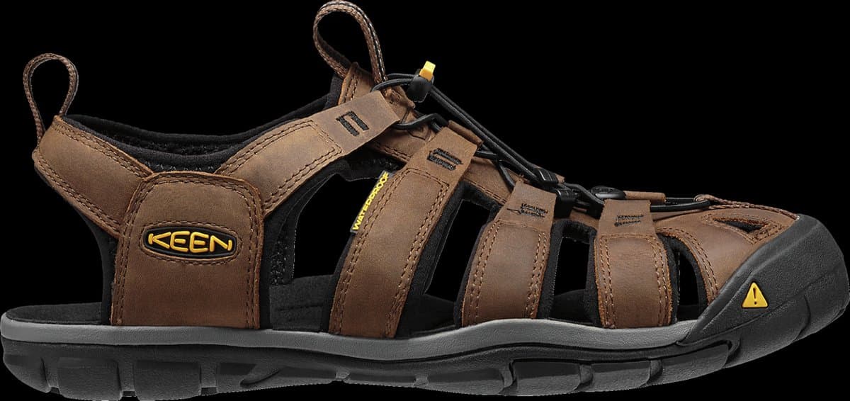 Keen - Clearwater Heren Wandelsandalen Dark Earth/Black - Maat 42.5