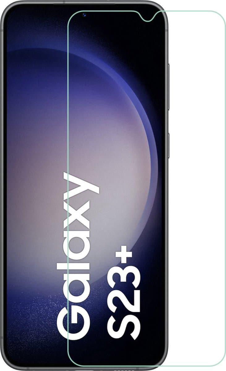 BixB screenprotector Geschikt voor Samsung Galaxy S23 Plus gehard glas tempered glass bescherming