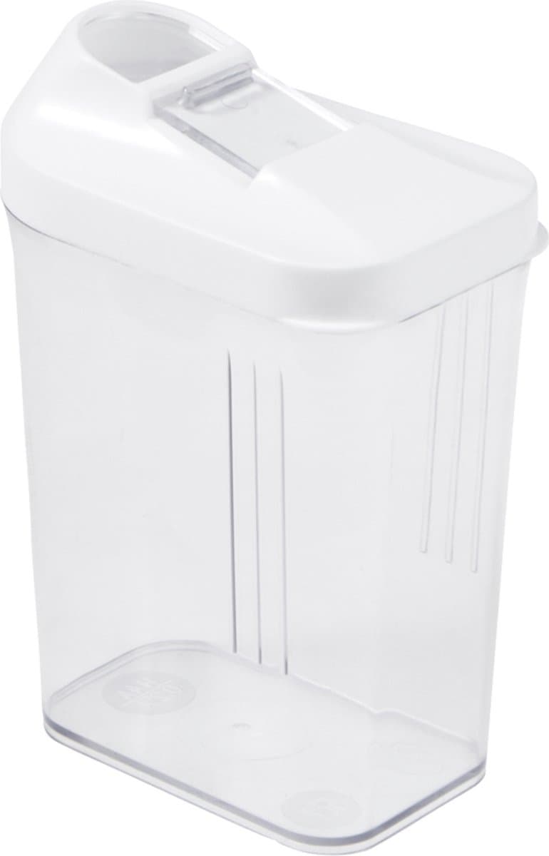 Keeeper Transparante container voor losse producten / Strooibus - 1L wit/transparant
