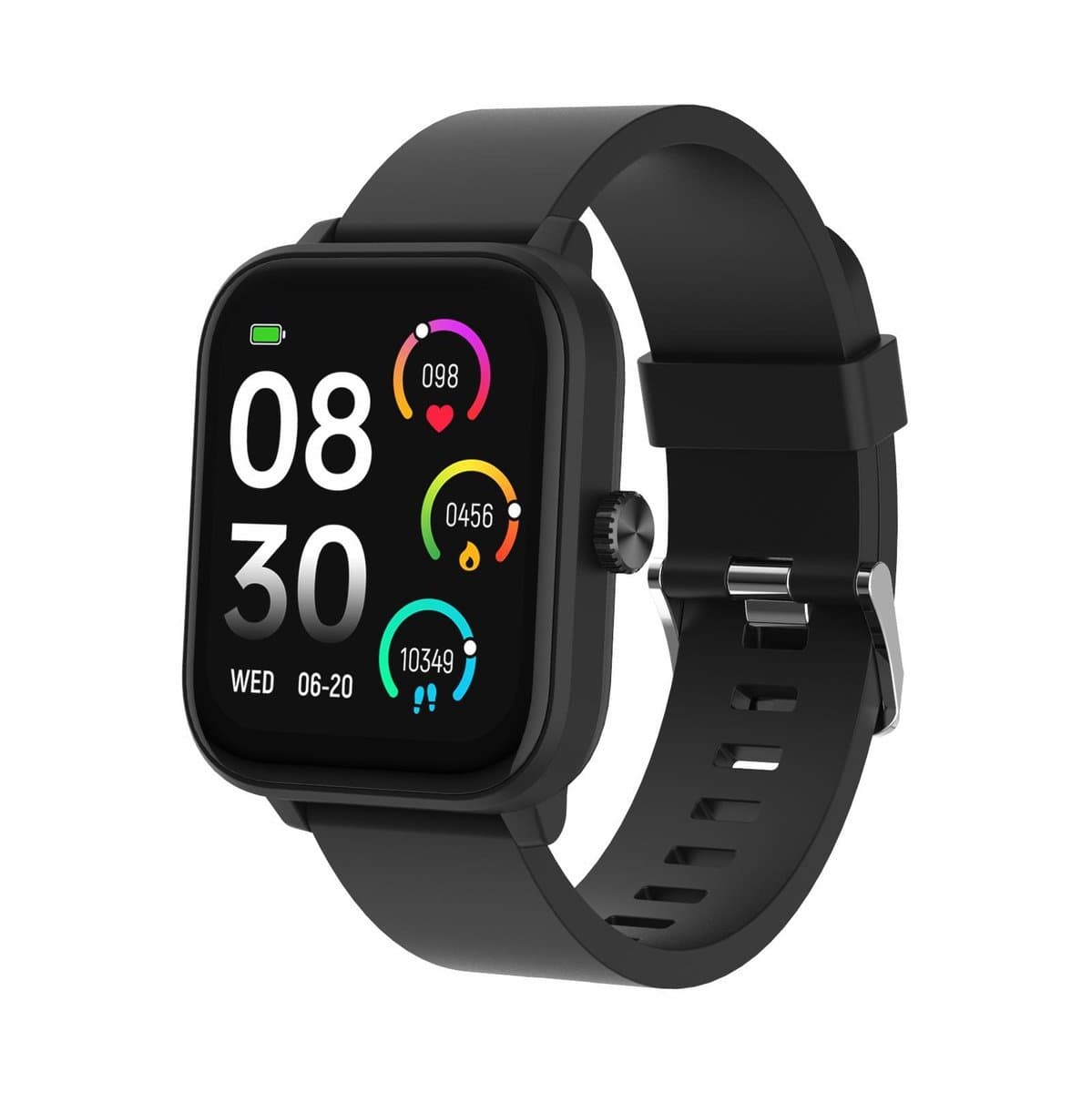 Denver Smartwatch - GPS - Hartslagmeter - 100 sportmodi - Saturatiemeter - Volledig Belfunctie - SWG155 - Zwart