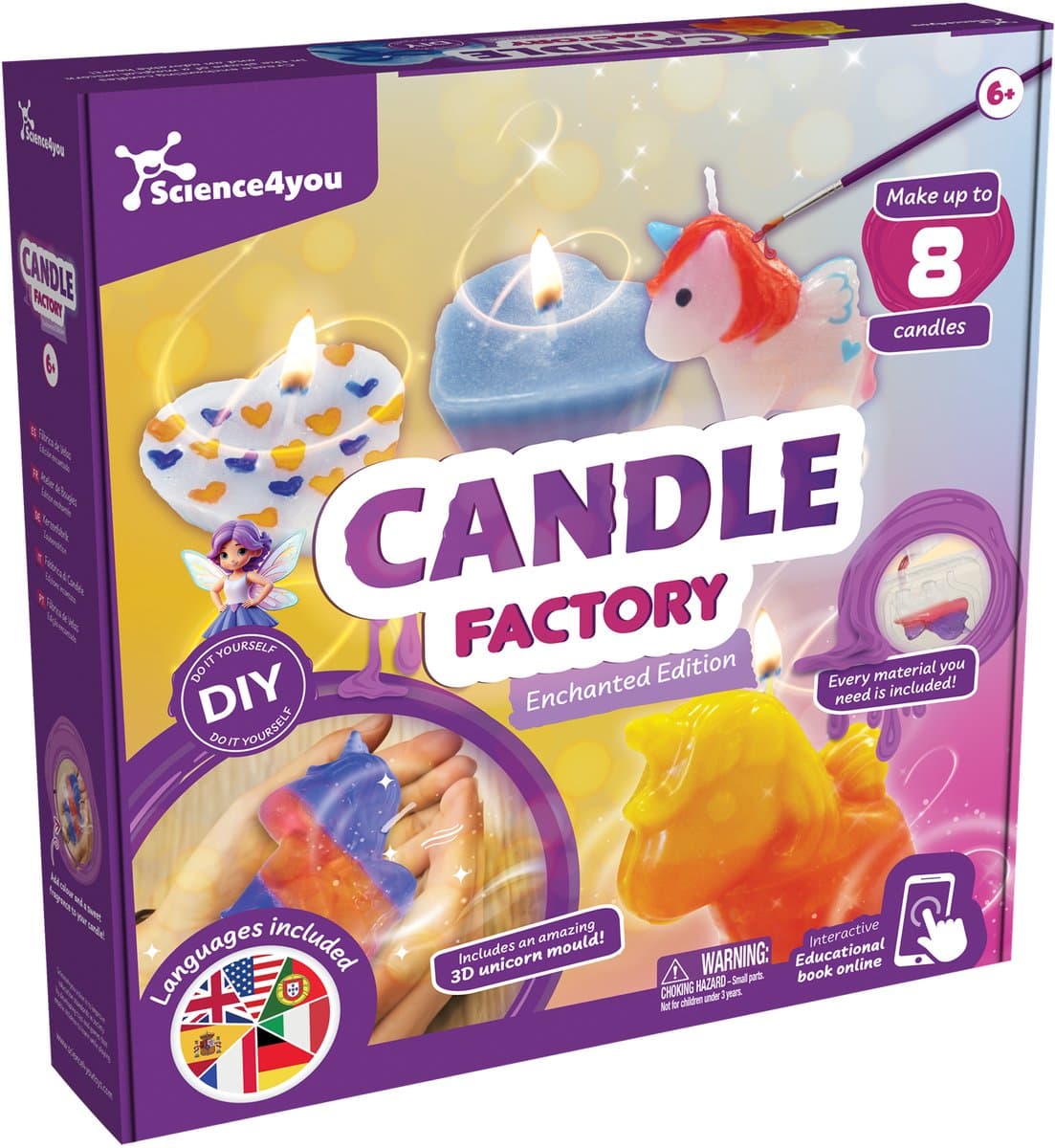 Science4You kaarsen maken experimentset - Candle Factory speelgoed.