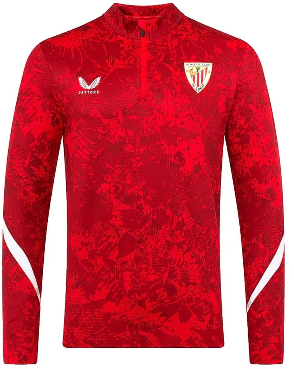 Castore Athletic Club 25/26 Voor De Wedstrijd Lange Mouw Poloshirt Rood S Man