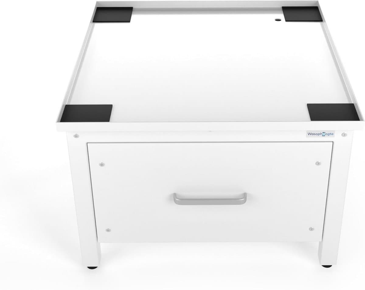 Wasmachine Verhoger met Opberglade en Lekkagebescherming - 42 cm Hoog
