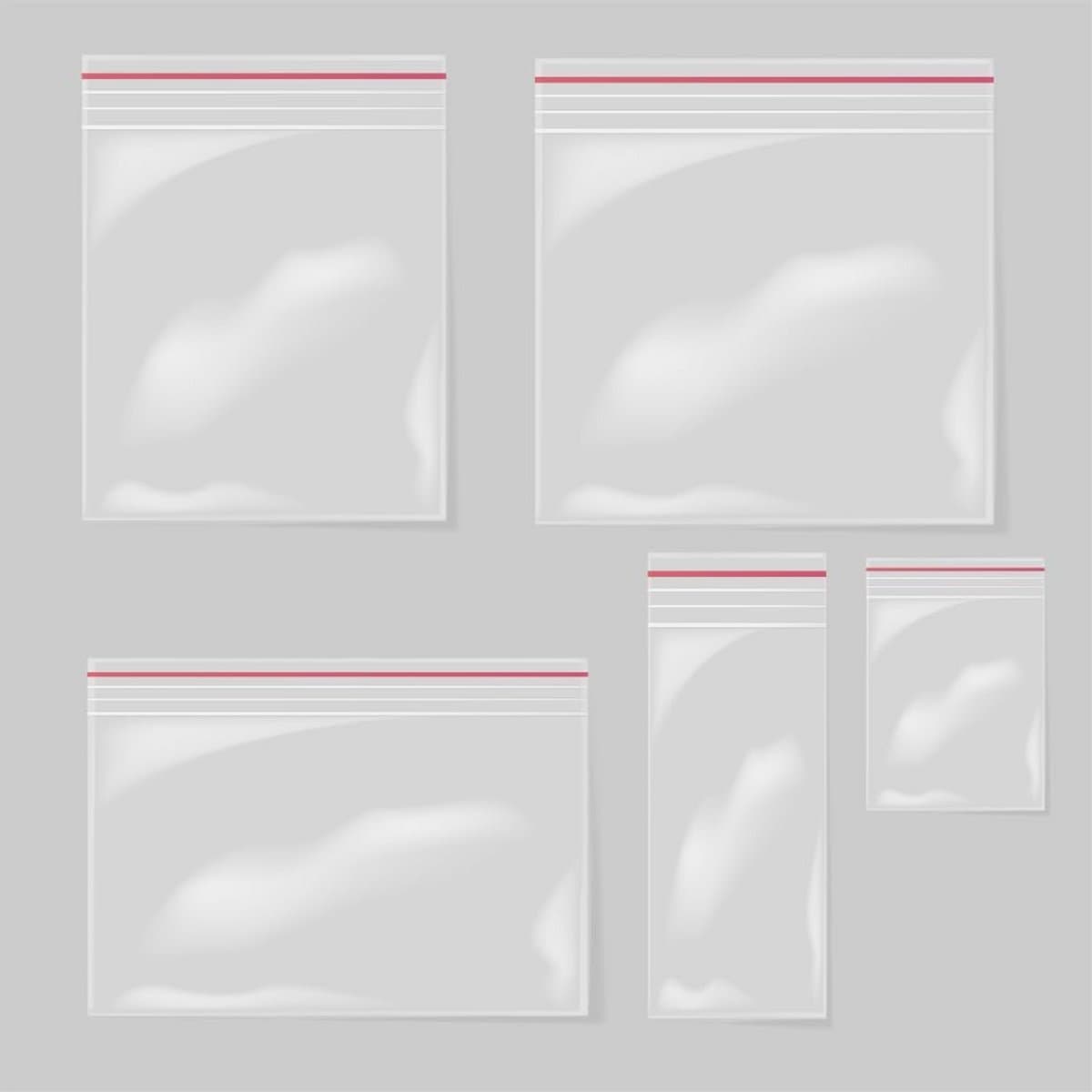 100 Hersluitbare Zakjes met Zipsluiting 15x20 cm Voedselveilig LDPE
