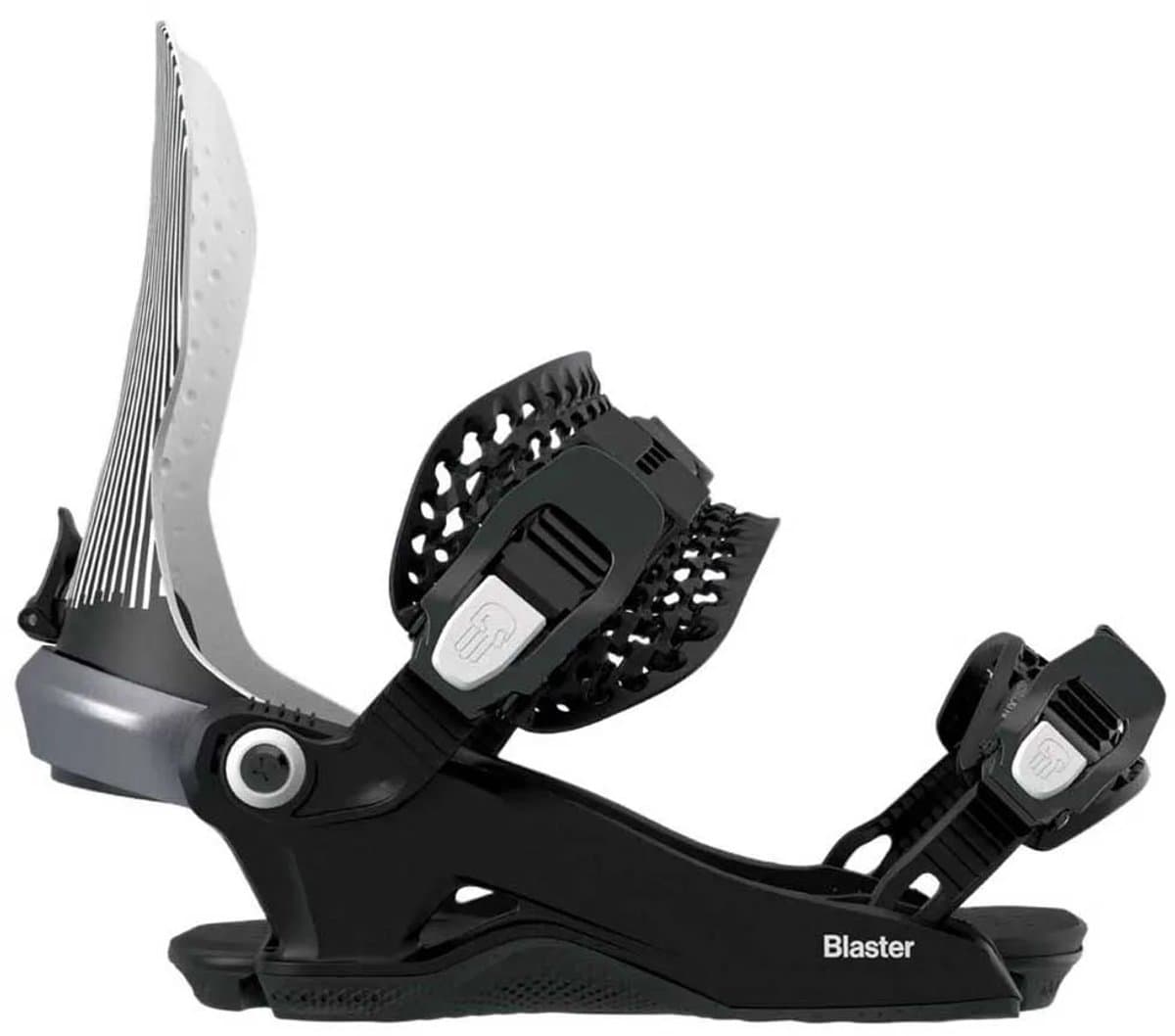 Bataleon Blaster Heelwarp Snowboardbindingen Zilver M-L