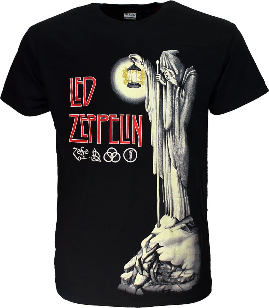 Led Zeppelin Hermit T-Shirt - Officiële Merchandise - L