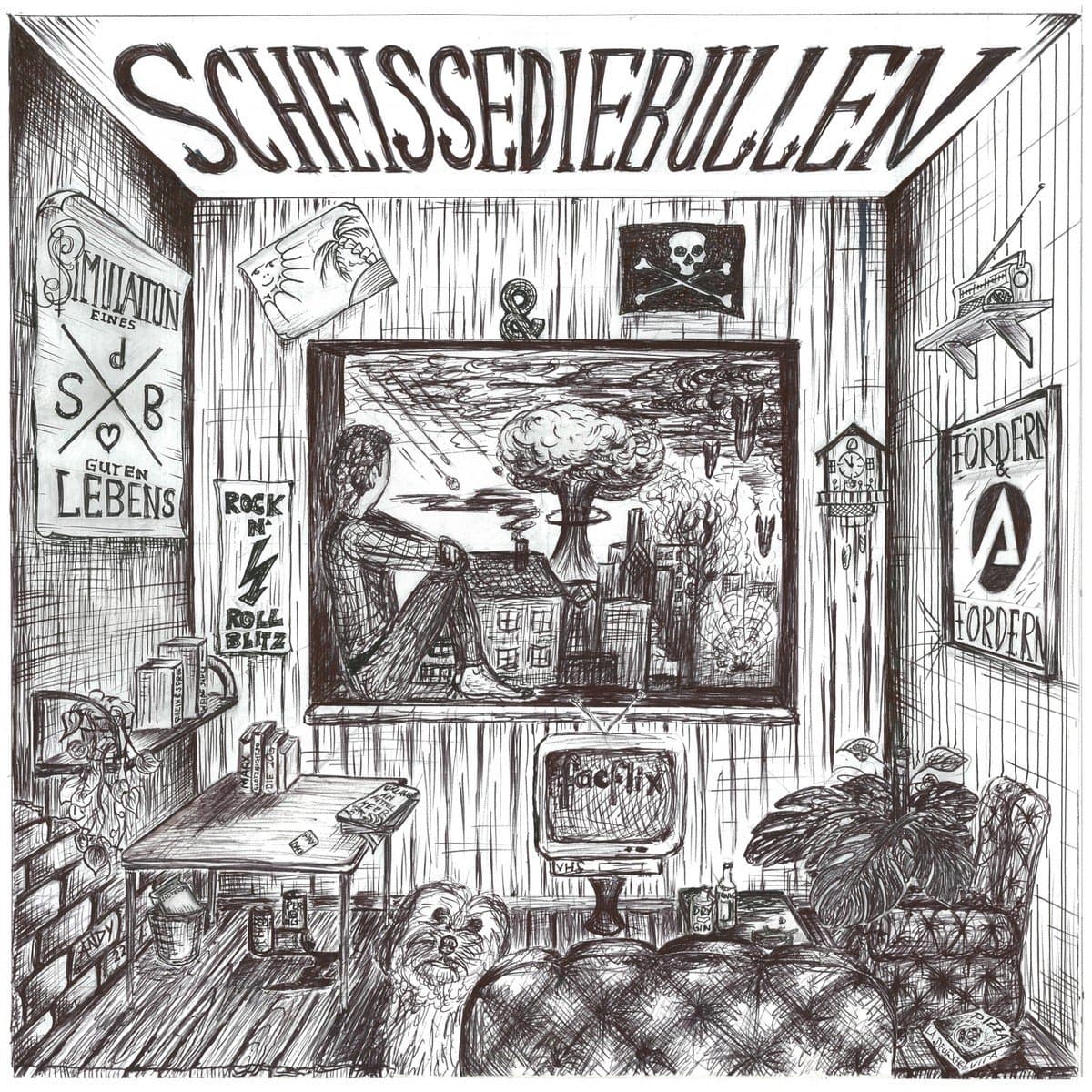 Scheissediebullen - Simulation Eines Guten Lebens (LP)