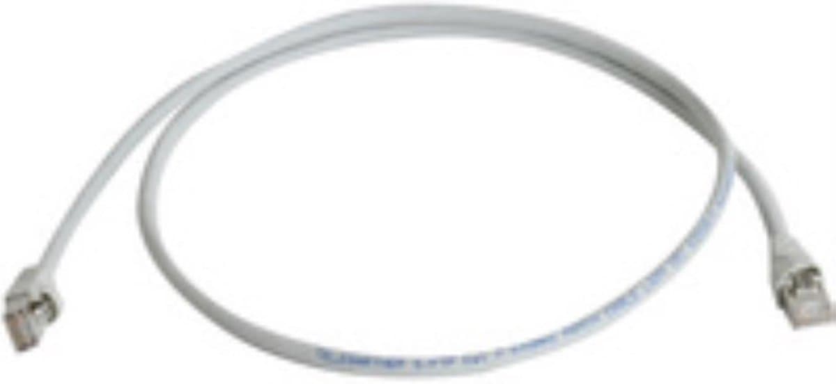 Telegärtner L00006A0044 RJ45 Netwerkkabel, patchkabel CAT 6A S/FTP 50.00 m Rood Vlambestendig, Halogeenvrij, UL gecerti