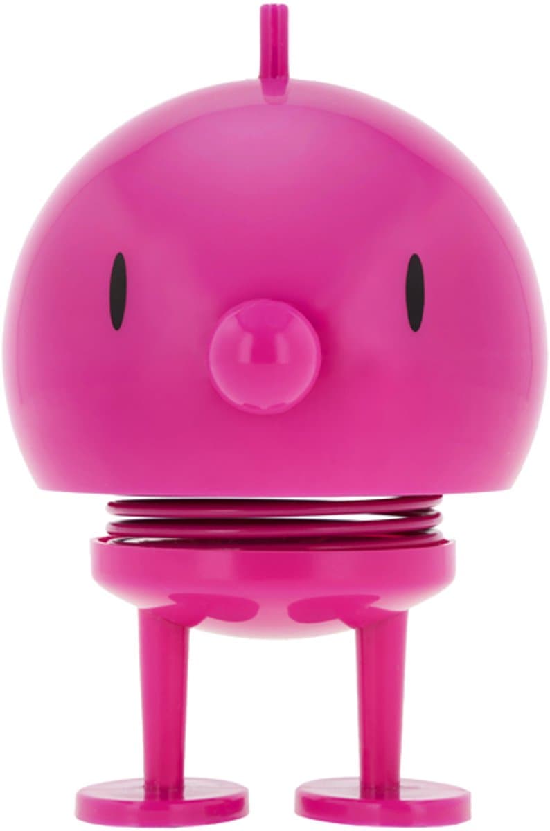 Hoptimist Bumble Beeldje - M - Roze - Beeldjes Decoratie voor Kantoor, Kamer en Woonkamer - Cadeau Idee voor Mannen, Vrouwen en Kinderen