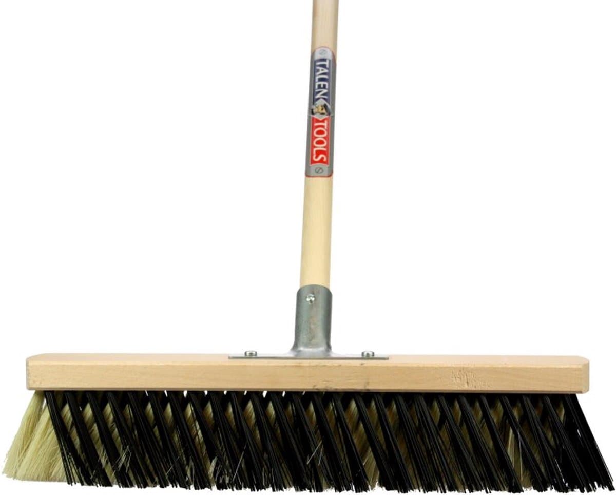 Talen Tools - X-bezem - Binnen - 40 cm - Creme/Zwart - Compleet