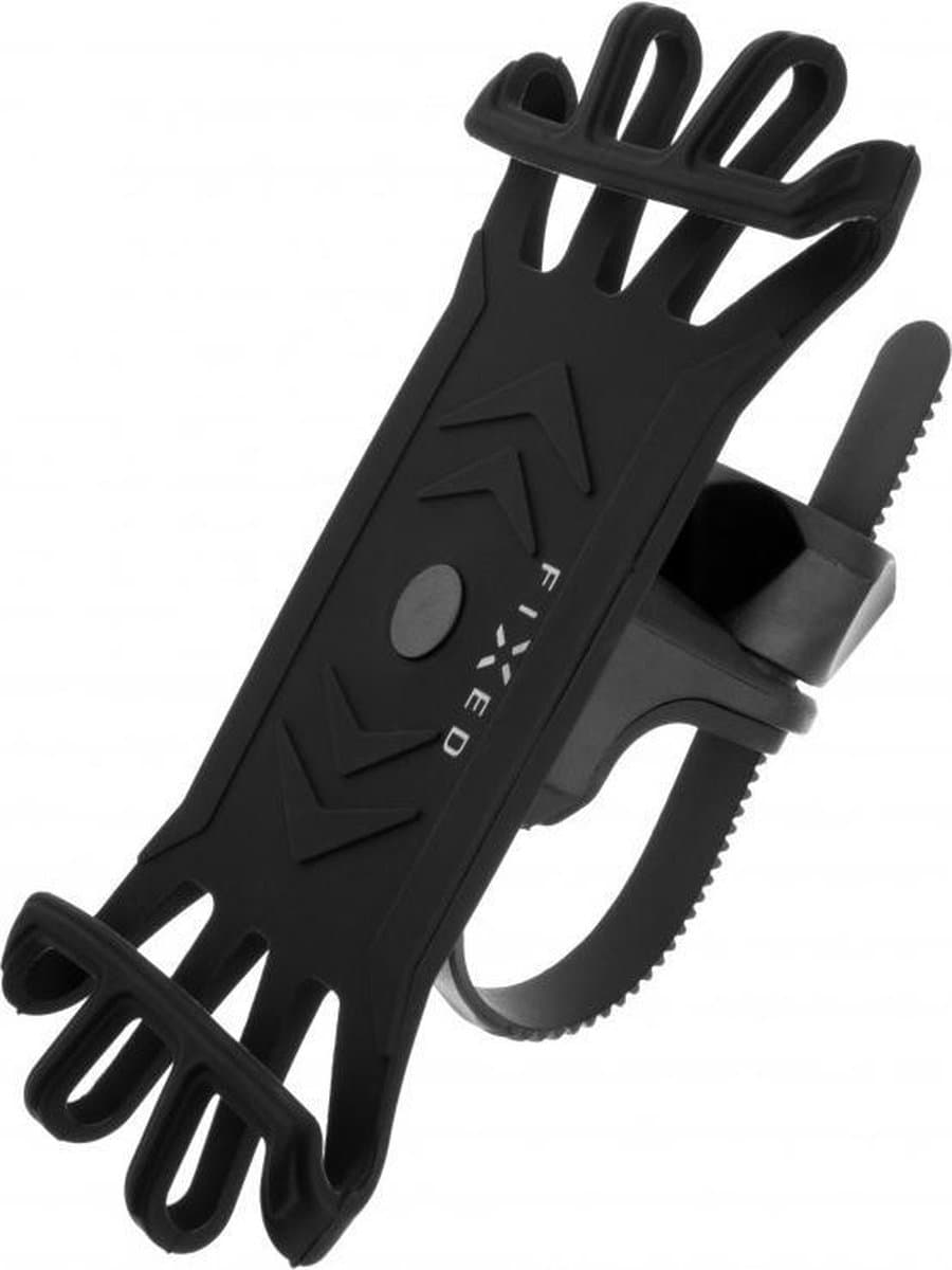 FIXED Bikee telefoonhouder, houder, fiets, motor,  universeel, smartphone holder, zwart, 360 graden rotatie, GPS-fietsstuur houder, 10 - 16,5 cm