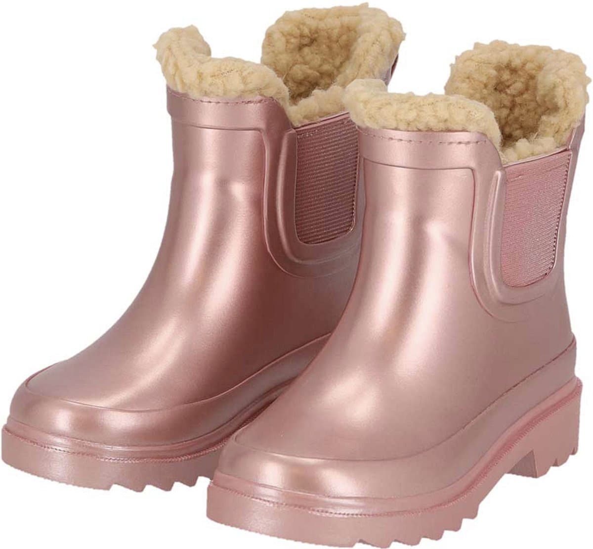 XQ Footwear - Regen - Laarsjes - Chelsea - Roze - Maat 23/24