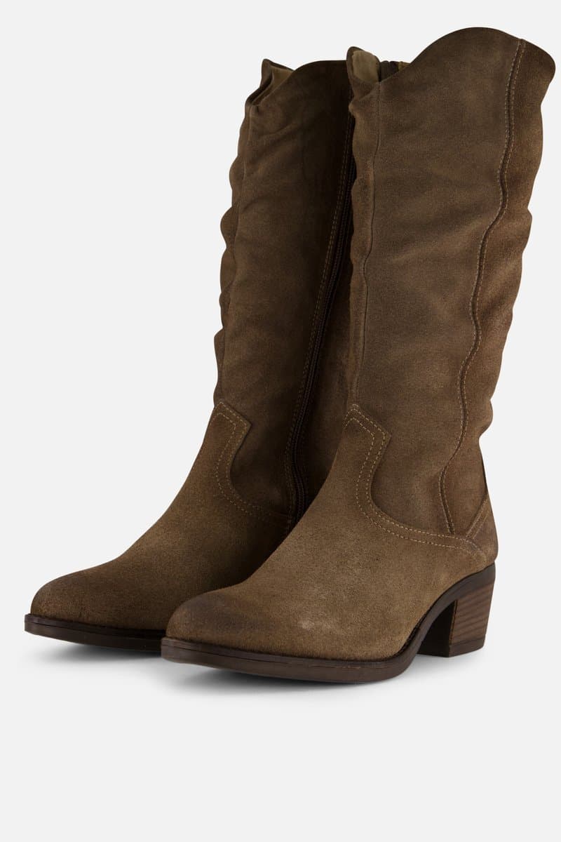 Aqa A8661 A53 Dames Laazen - Bruin - 37