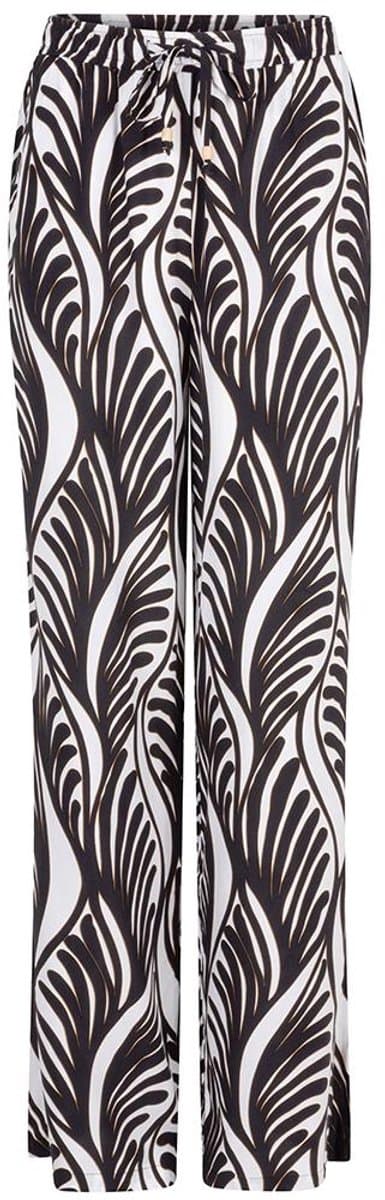 EsQualo Broek Trousers Summer Vibes Hs25 14210 999 Print Dames Maat - W36