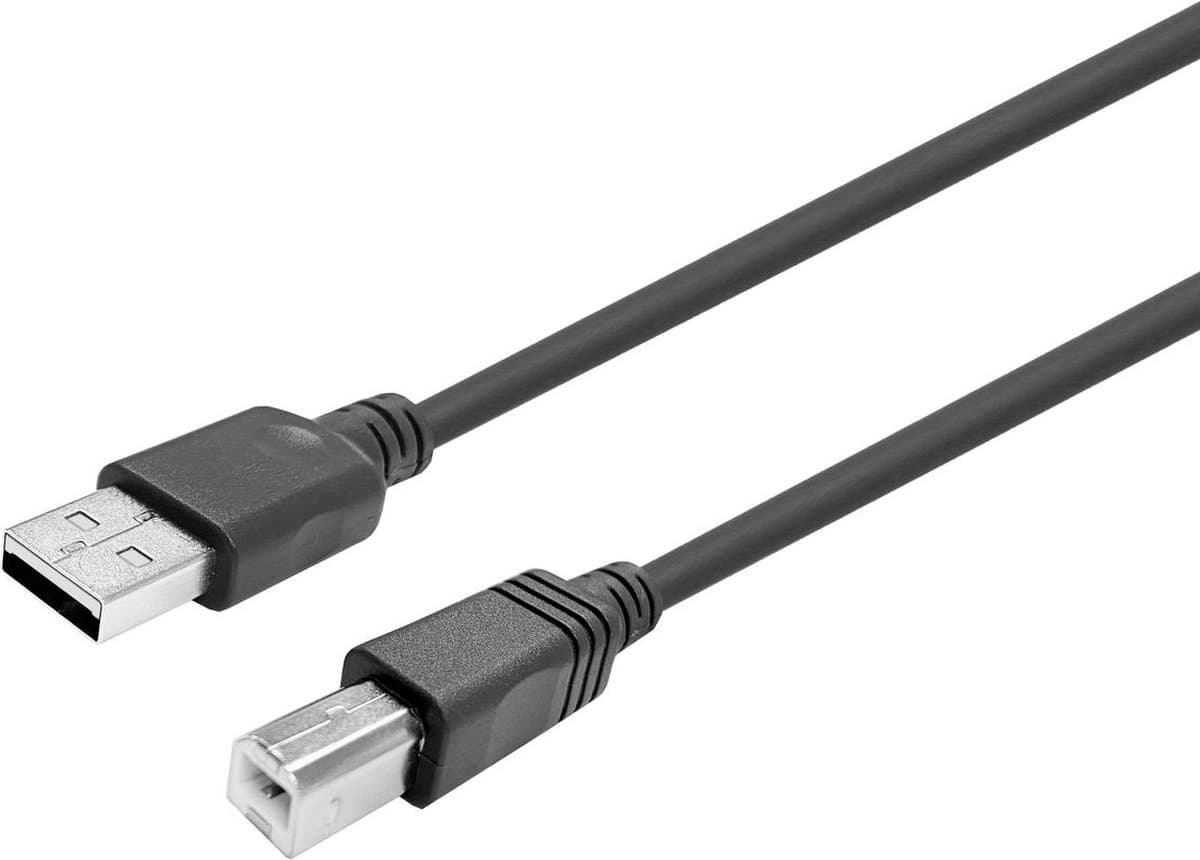 Vivolink PROUSBAB15 USB-kabel 15 m USB 2.0 USB A USB B Zwart