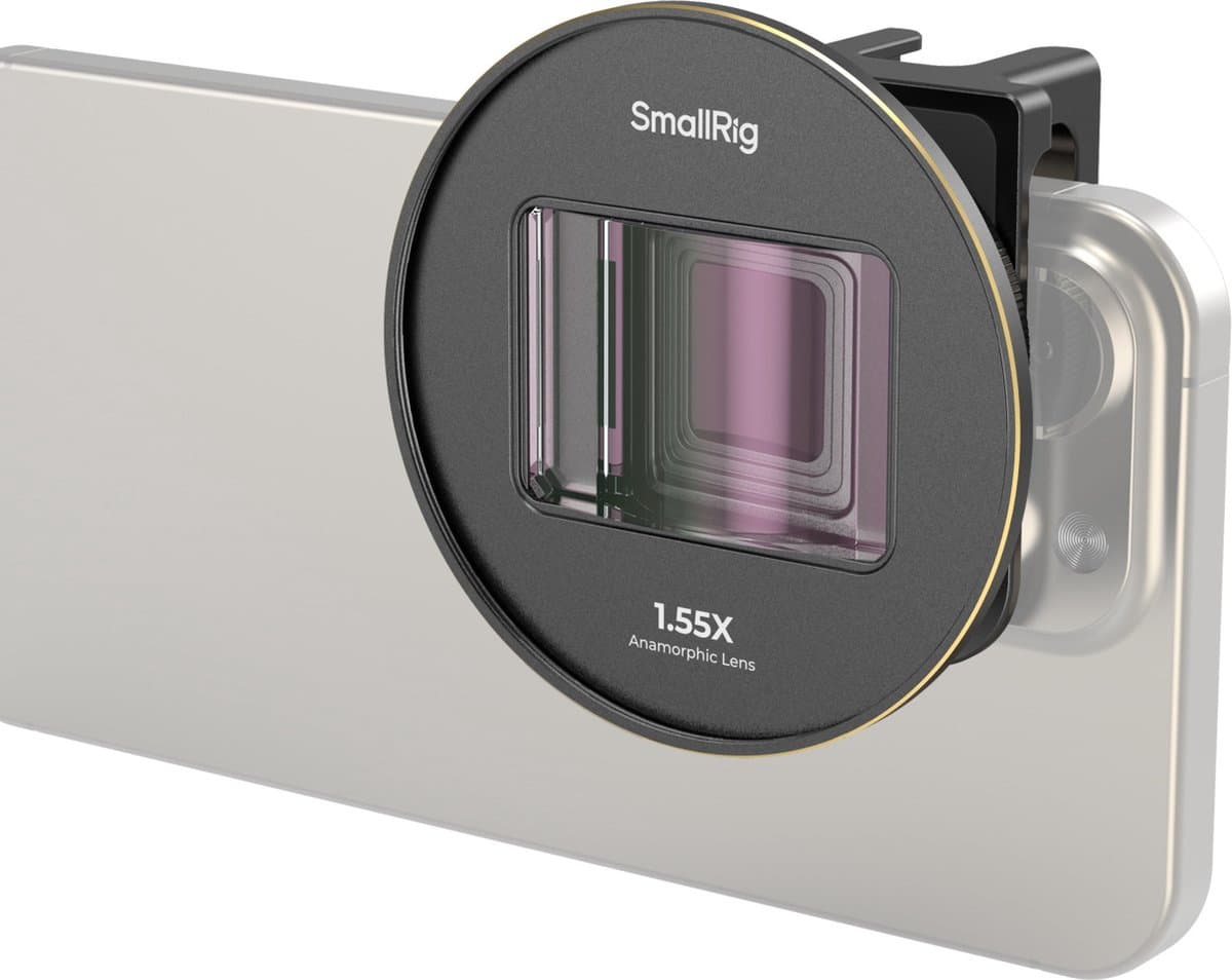 SmallRig 3578B cameralens Smartphone Groothoeklens Zwart