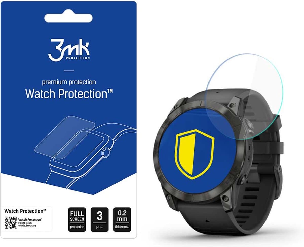Garmin Epix Pro gen 2 47mm - 3mk Watch Protection v. FlexibleGlass Lite