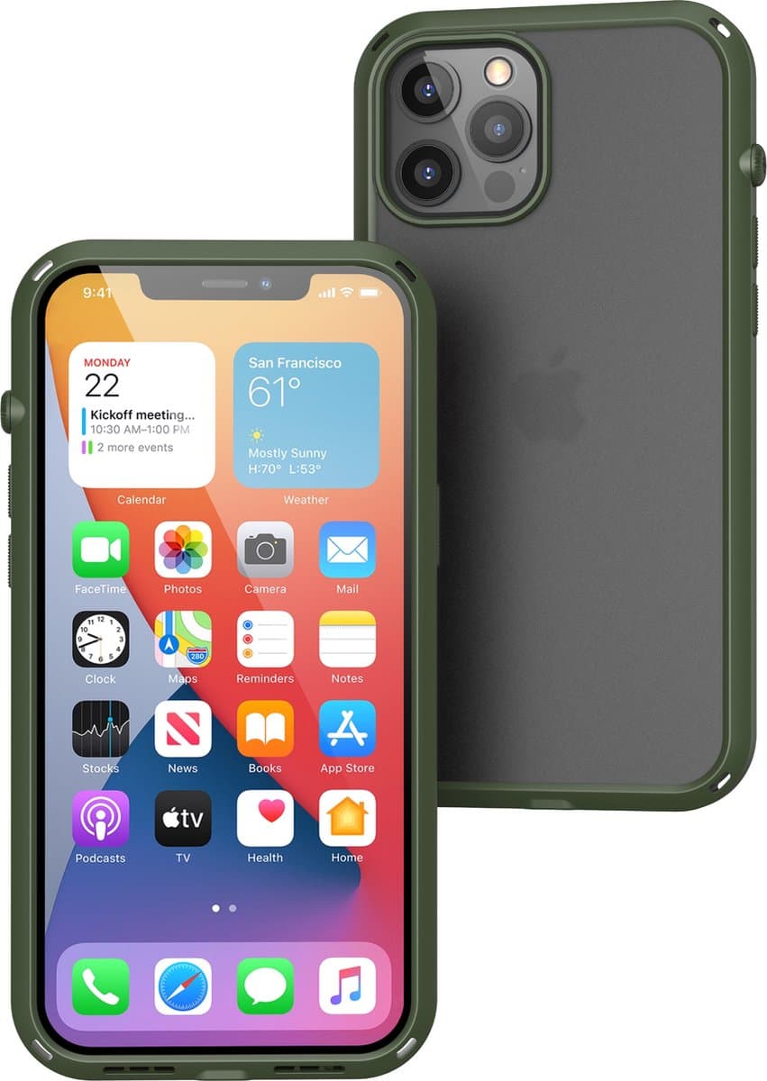"Catalyst Hoesje geschikt voor Apple iPhone 12 Pro Max Telefoonhoesje Hardcase