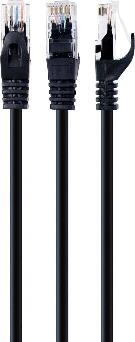 UTP Cat6 patchkabel, 1.5 m, zwart
