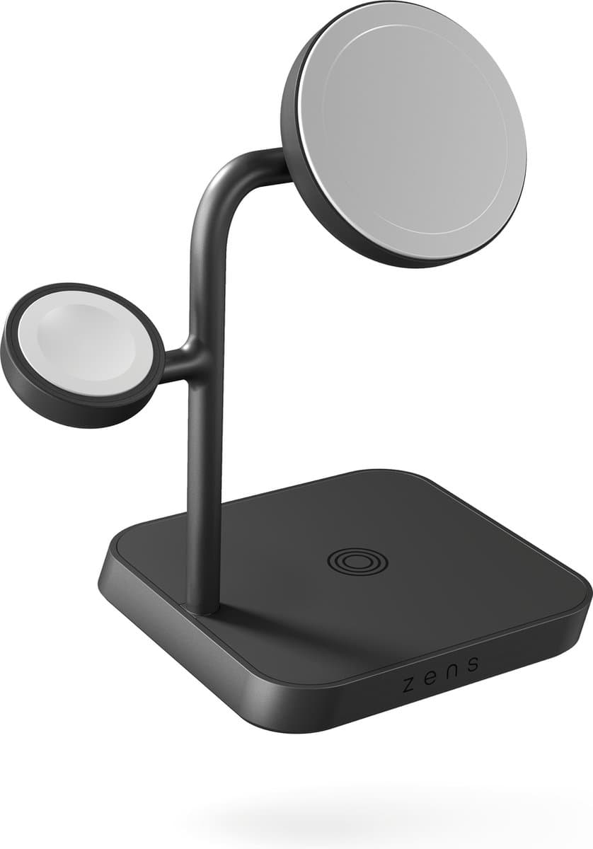 Zens 4-in-1 geschikt voor MagSafe + Watch Charging Station - Draadloos oplaadstation