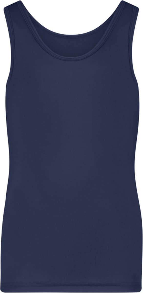 RJ Bodywear - Pure Color - Jongens Singlet - Donkerblauw - 158/164