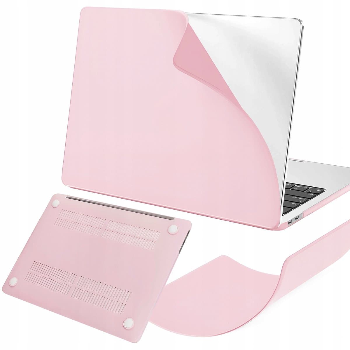 Matte Roze Hoesje voor MacBook Air 13.3" M1 2018-2021