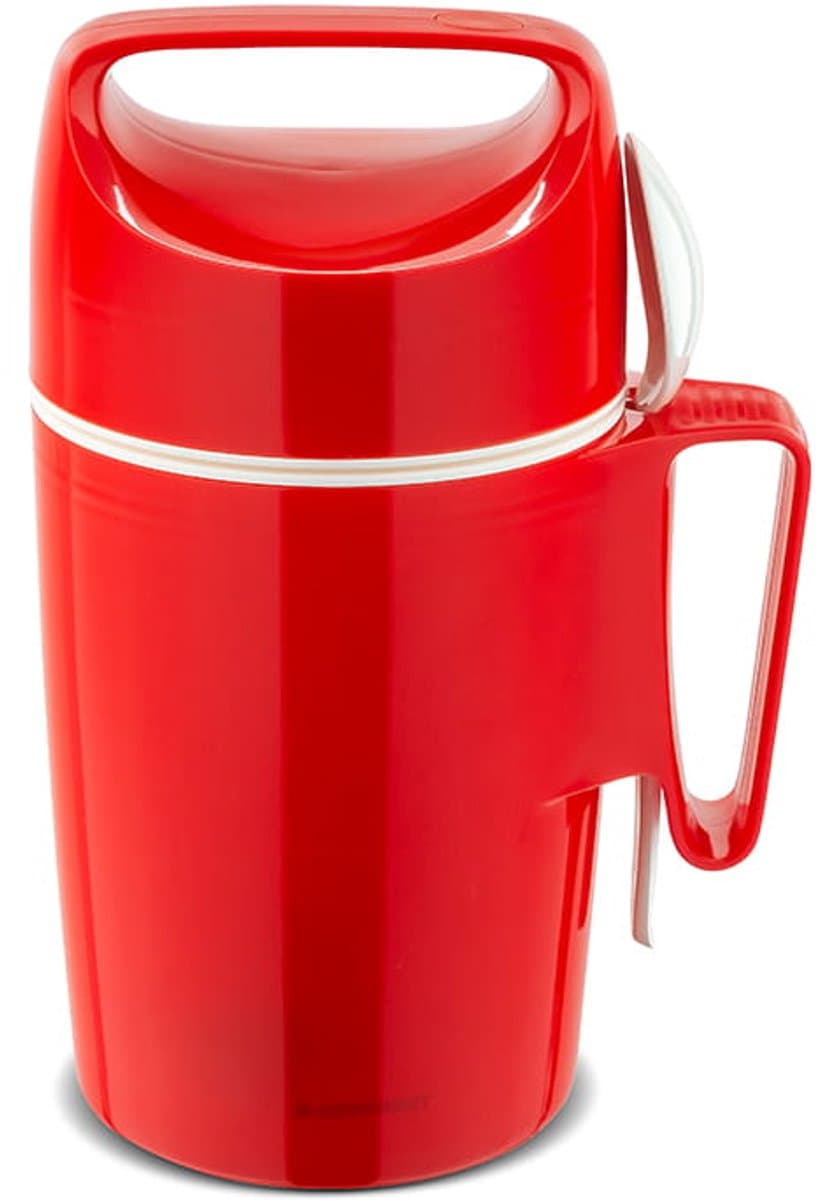 Rotpunkt 850 Serie - Thermosfles - 0,85 l - Crazy Red - Glazen Inzet