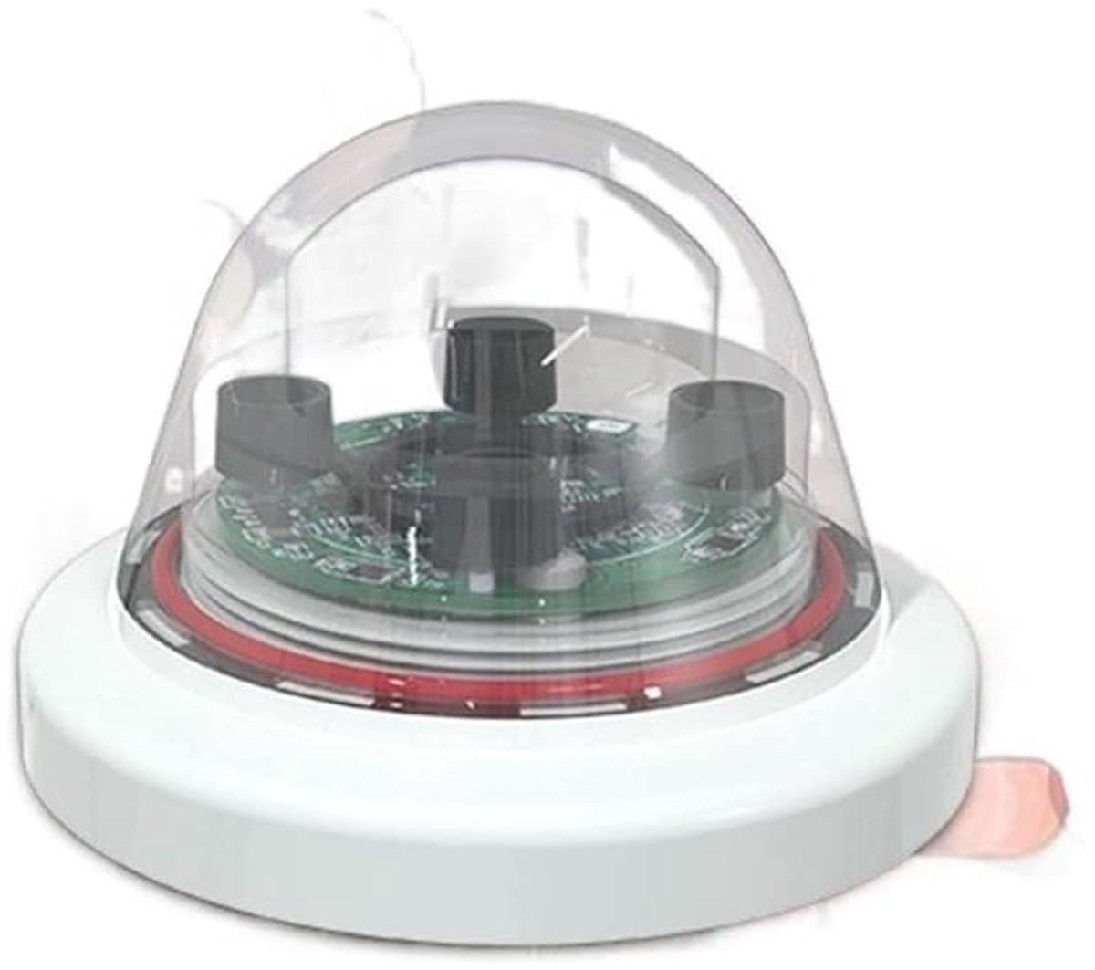 Weerstation - Neerslagmeter - Weersomstandigheden Monitoren - Draadloze Zonne-sensor - 5-in-1 Sensor - Zwart