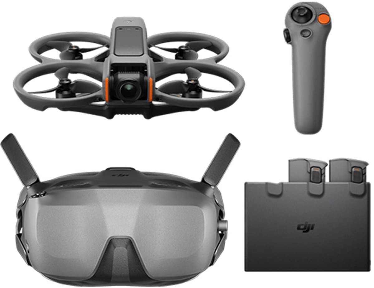 DJI Avata 2 Fly Smart Combo - DJI Goggles N3 en RC Motion 3 - 3 batterijen - FPV race drone - C1 label
