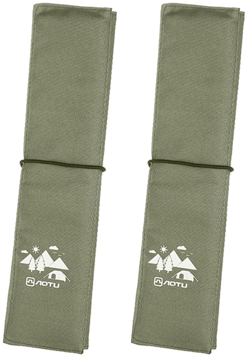Dailygoods- Zitmat Opvouwbaar - 2 Stuks - Thermisch Wandelsitkussen - Oxford-Stof - Parelkatoen - Lichtgewicht 57 Gram - Campingkussen