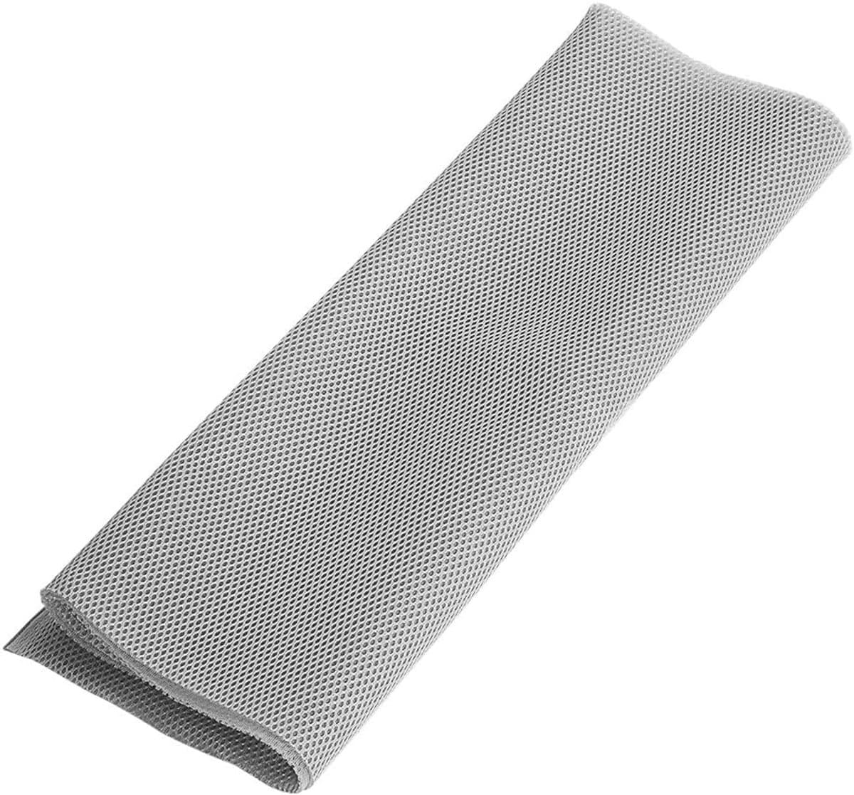 Luidspreker Doek - Beschermende Stof - Audio Verbetering - Stofdicht en Decoratief - 1.4 x 0.5 Meter - Grijs