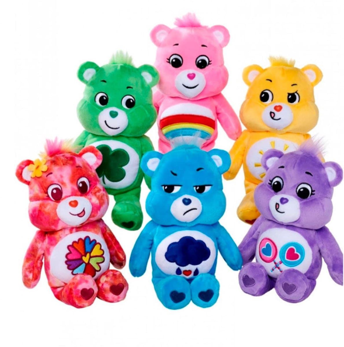 Troetelberen pluche knuffel 23cm - Care Bears speelgoed knuffel.