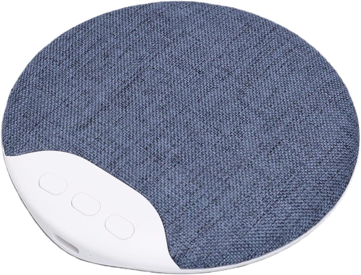 Draagbare Bluetooth Onderkussenluidspreker met Ruistimer voor Ontspanning en Slaap, Ultradun en Draadloos voor Volwassenen en Kinderen