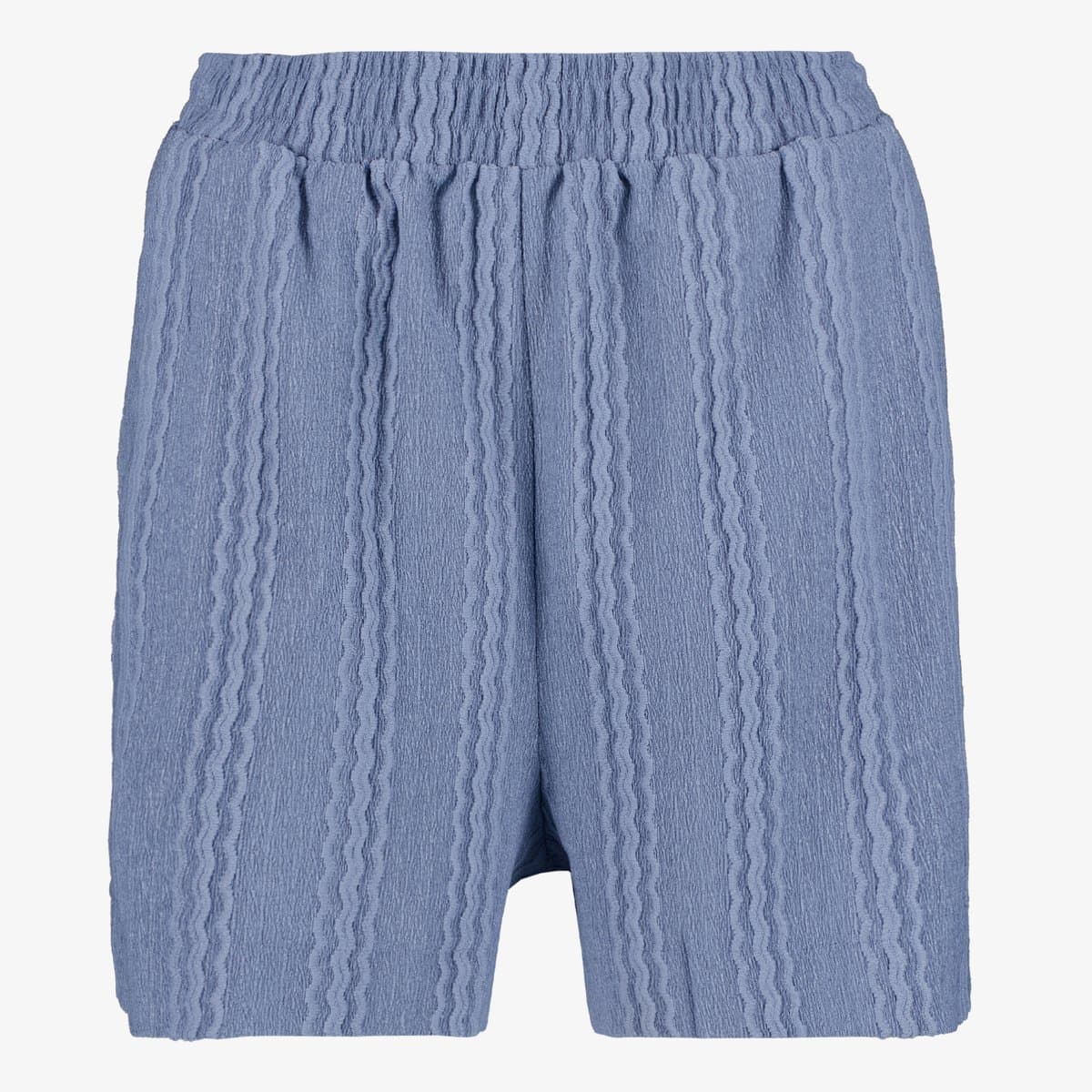 TwoDay dames short met patroon blauw - Maat L