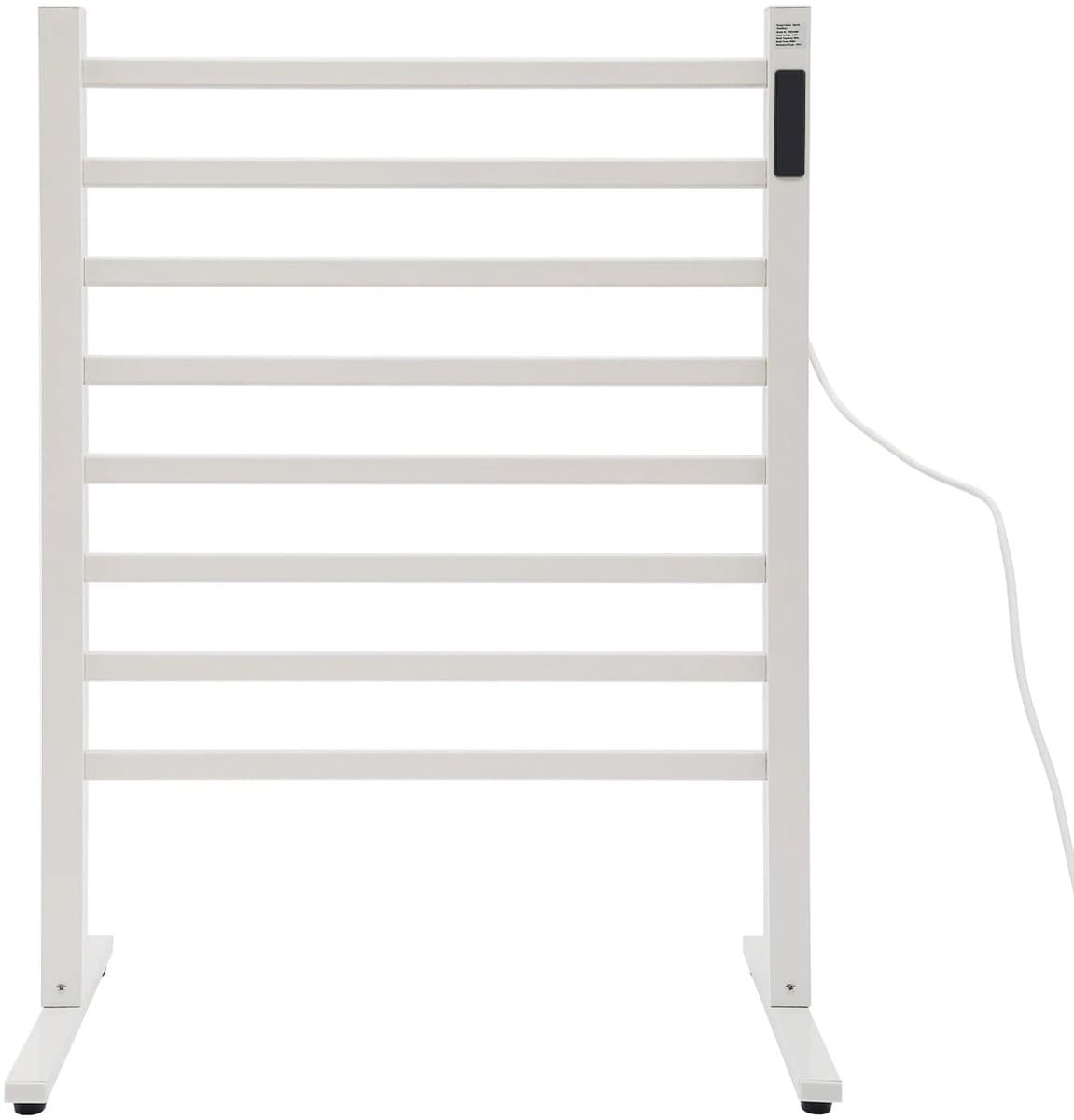 NordHaus Elektrische Handdoekradiator - Handdoekverwarmer - Droogrek Badkamer - Snelle Verwarming 180W - 60 x 35,5 x 83 cm Wit