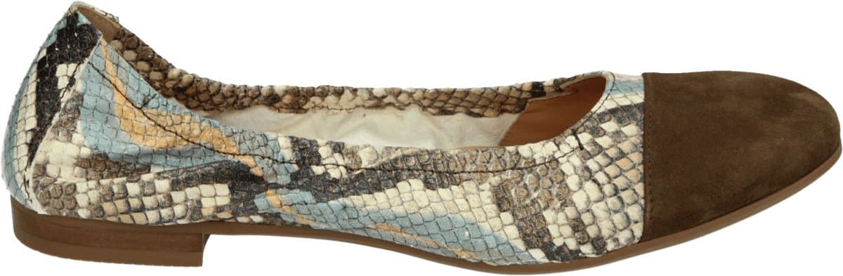 Donna Carolina - 57170402 - Ballerinaschoenen - Kleur: Bruin - Maat: 41