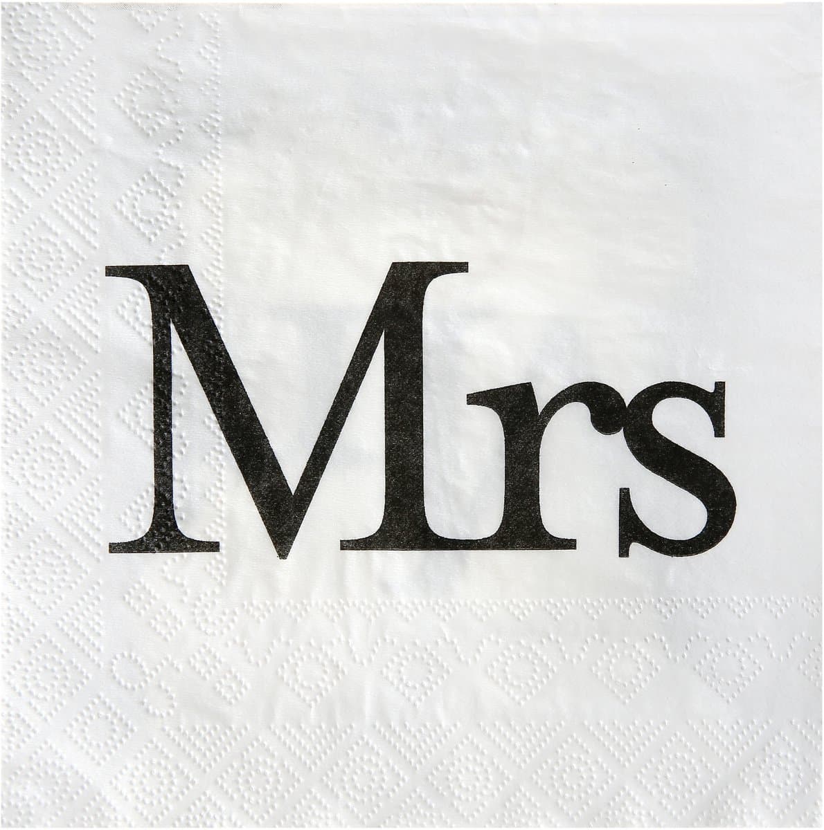 Santex Mrs servetten - 16.5 x 16.5cm - 20 stuks