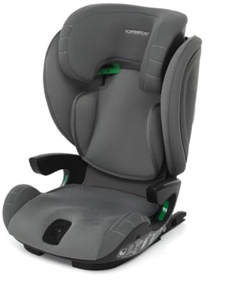 Kinderzitje voor kinderen 100-150 cm, I-Size goedgekeurd, met Isofix bevestiging, zijdelingse botsbescherming