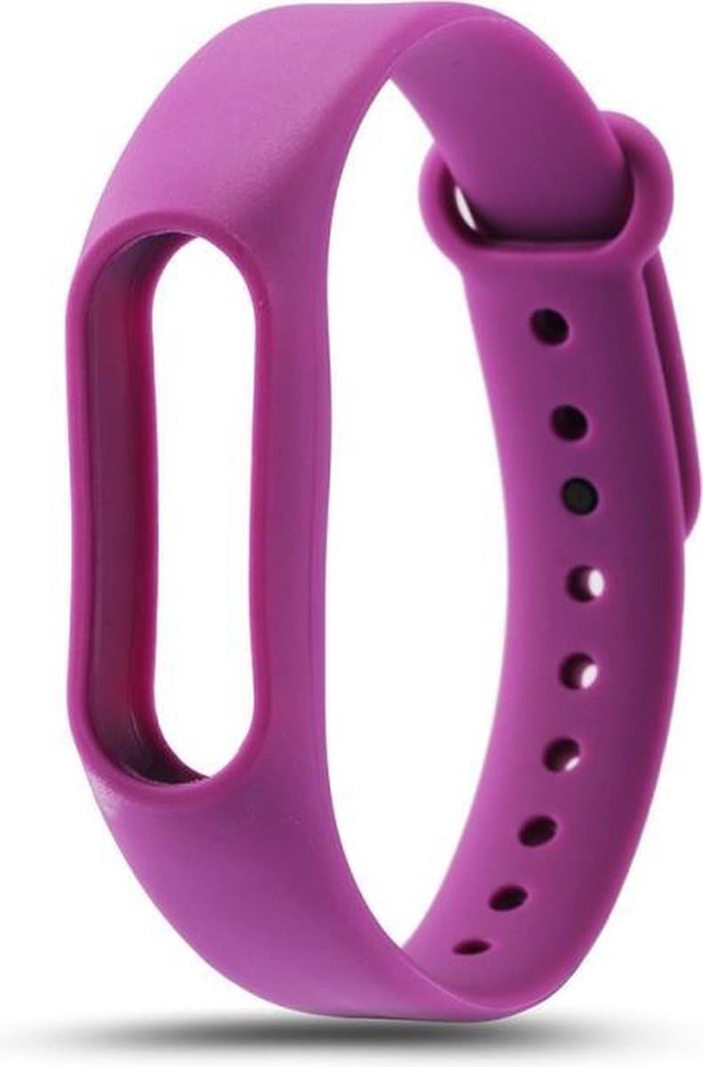 NedRo Siliconen bandje - Xiaomi Mi Band 2 - Paars