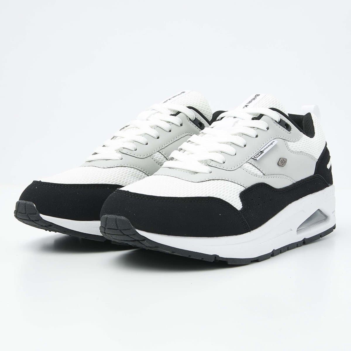 British Knights - Lennox Heren Sneakers Laag - Maat 40 - Grijs - Mannen Schoenen