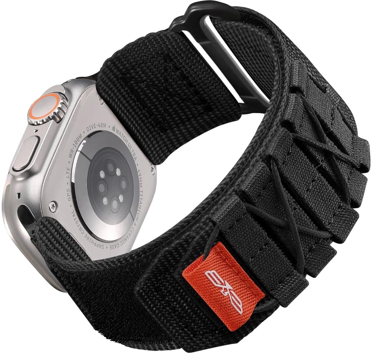 Nylon sportband voor smartwatch - ademend en duurzaam - 1 stuk - geschikt voor outdoor activiteiten