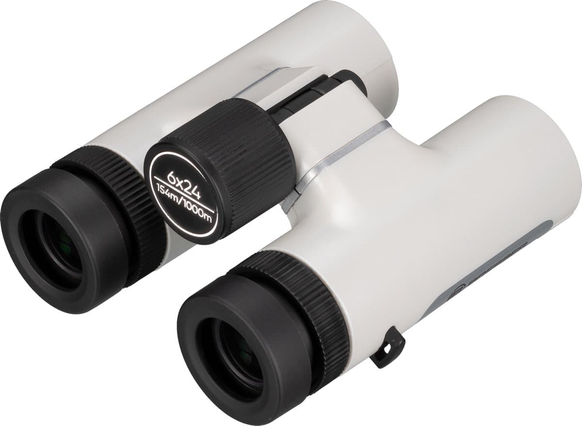BRESSER Verrekijker - Spirit Compact Verrekijker - 6x24 - Wit