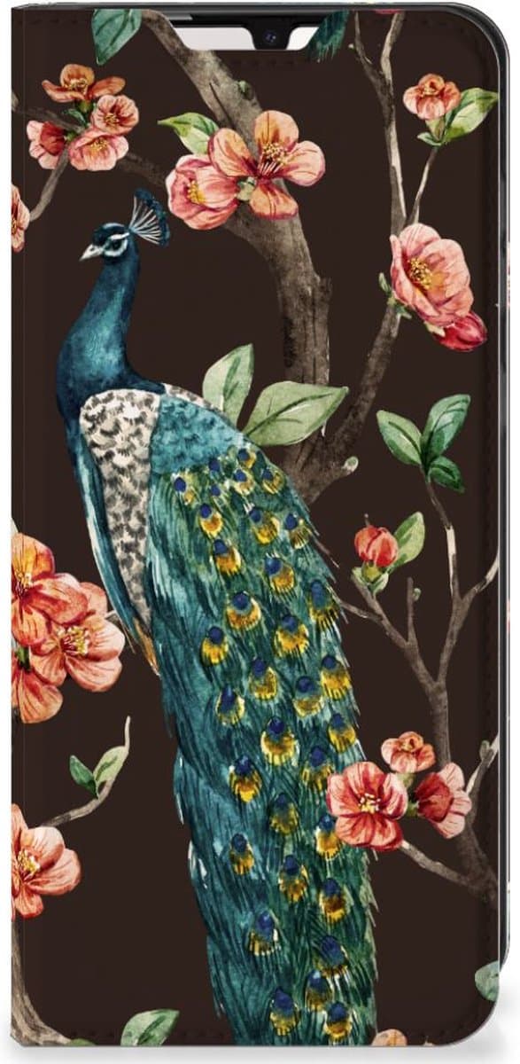 Samsung Galaxy A33 5G Hoesje maken Pauw met Bloemen