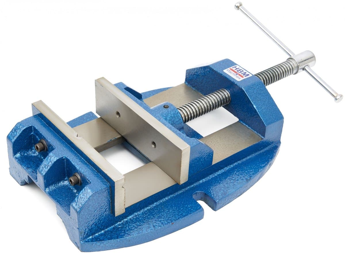 HBM Professionele boorklem met V-bek, klembereik 150 mm, 150 mm