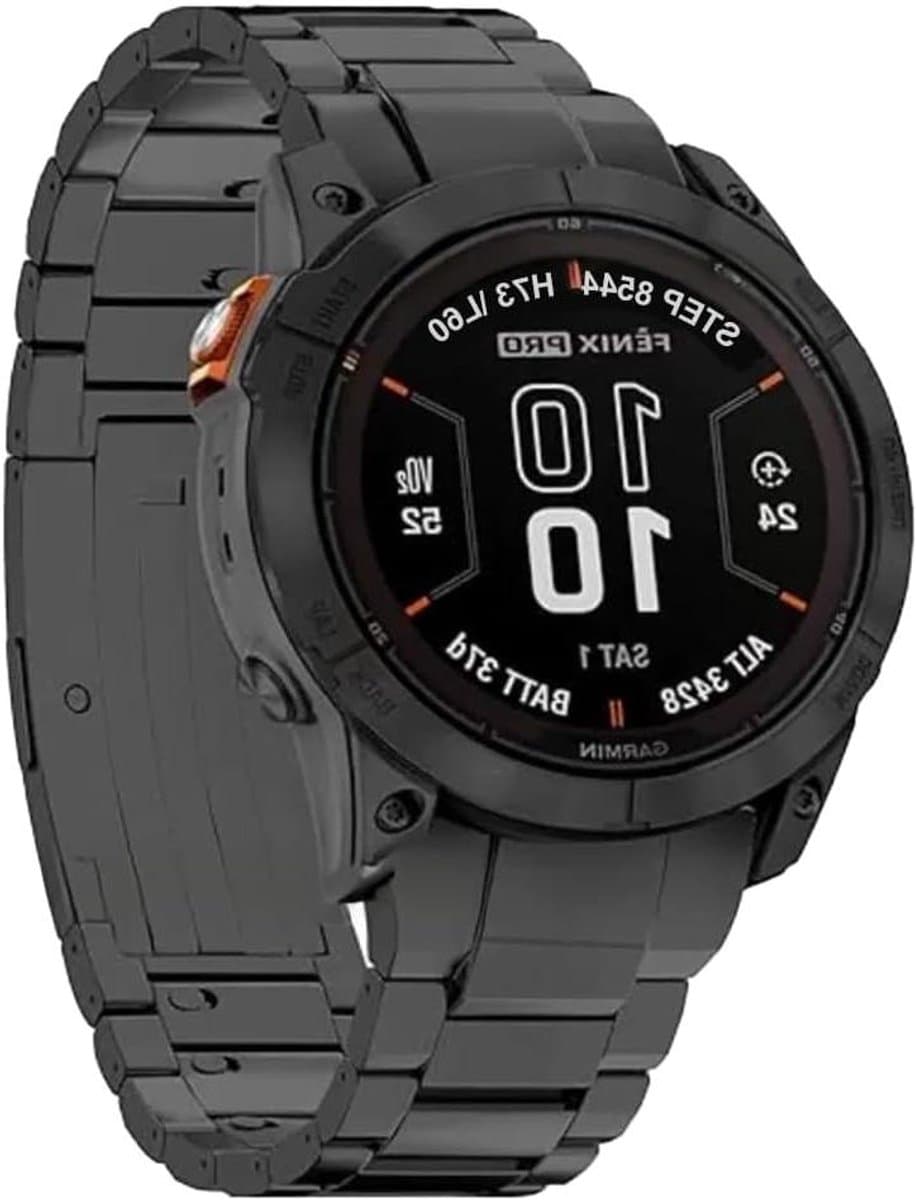 Titanium Horlogeband 22mm en 26mm Universele Snelsluiting voor Smartwatches