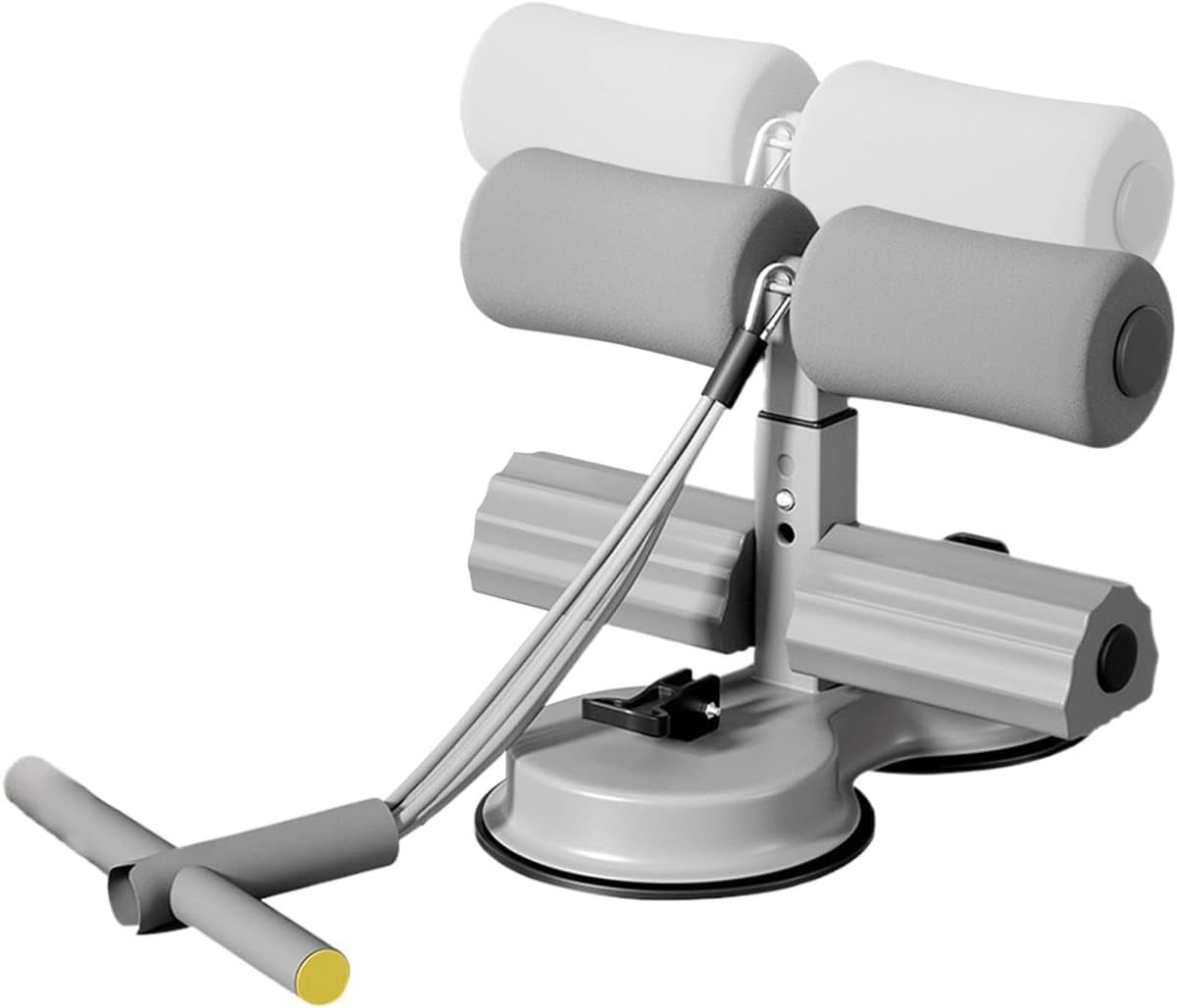 Buiktrainer Hulpmiddel - Ab Trainer - Kern Versterken - Sterke Zuignap - 27 cm - Grijs