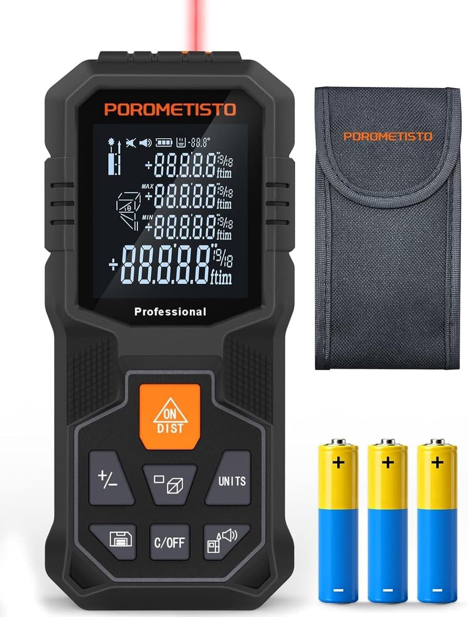 Laserafstandsmeter LM01-80 - compact en nauwkeurig - ideaal voor outdoor gebruik