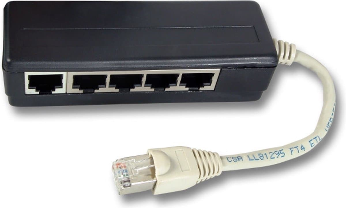 EFB Elektronik K5117.015 network splitter Zwart